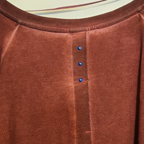 Ulla Popken Oversized Sweatshirt with Star and Peace Embellishments - Picture 6 of 6